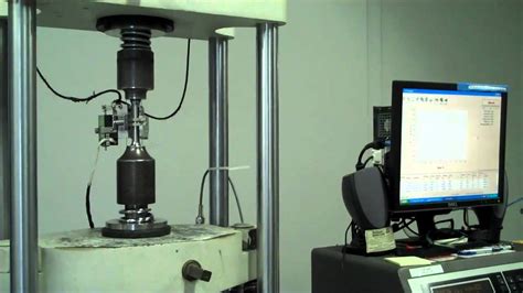 tensile testing of metal rods